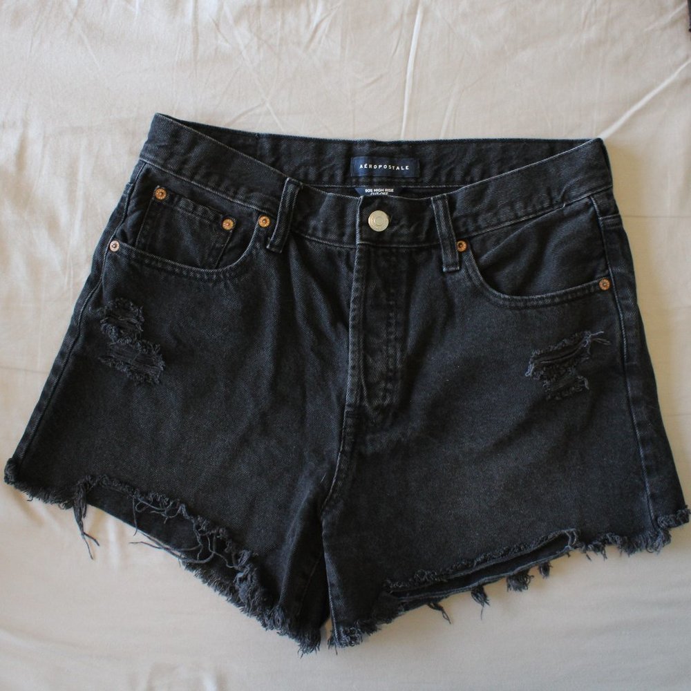 Aeropostale Shorts 90's High Rise Cut-off